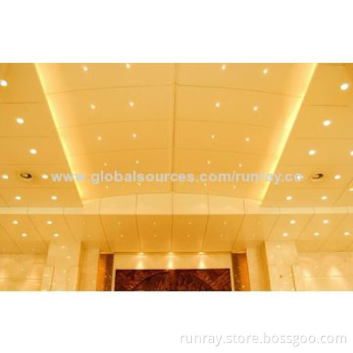 3W LED Crystal Downlight, 85 to 265V AC and Acrylic + Aluminum Materials, 90 to 110lm/W